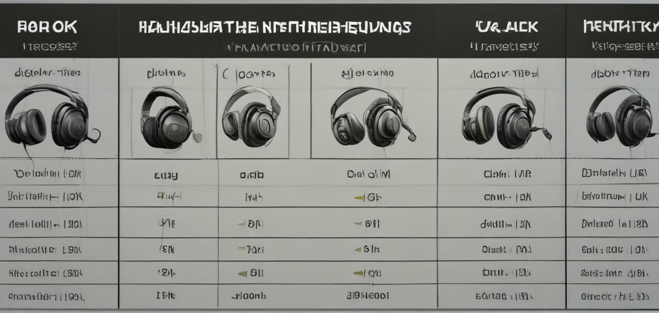 Headphone Impedance Chart