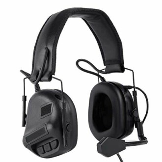 ATAIRSOFT Tactical Headset Wargame Hunting Headphone Review - No Noise Cancellation